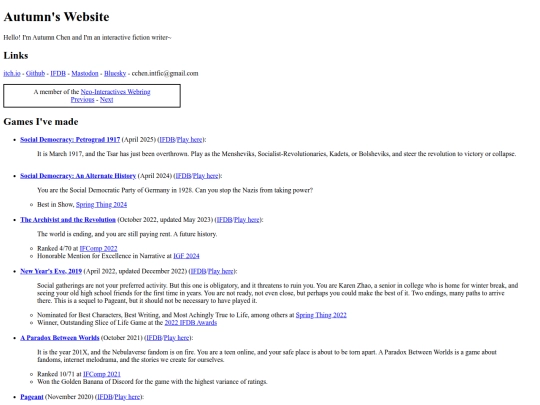 index screenshot