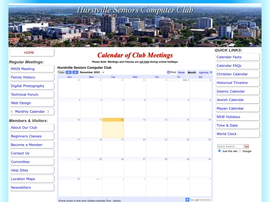 calendar screenshot