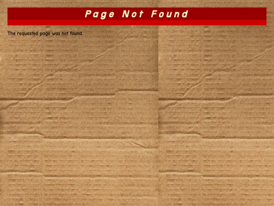 not_found screenshot