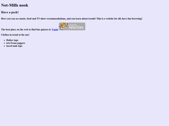 index screenshot