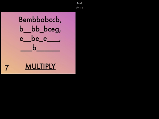 row screenshot