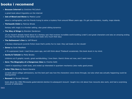books screenshot