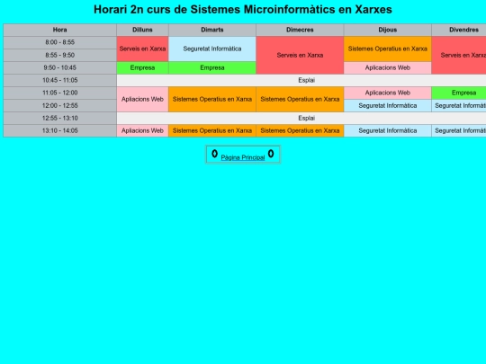 horari screenshot
