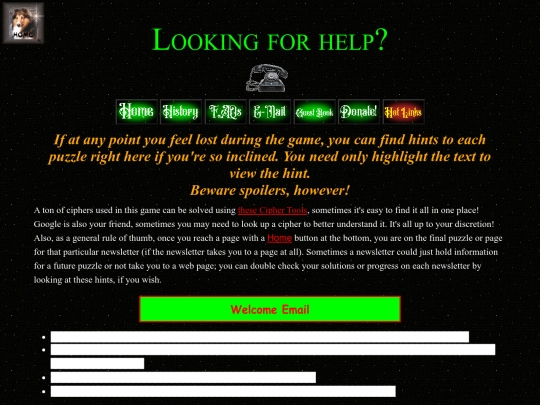 help screenshot