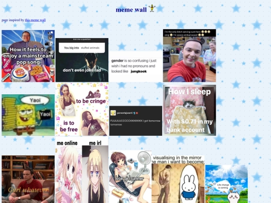 memewall screenshot