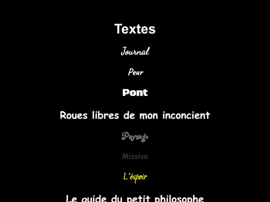 liste_de_texte screenshot
