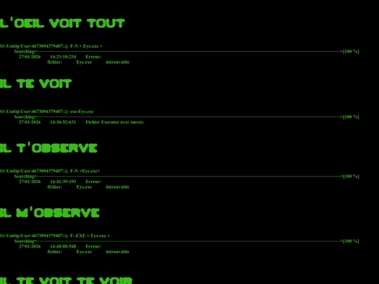 texte/Terminal screenshot