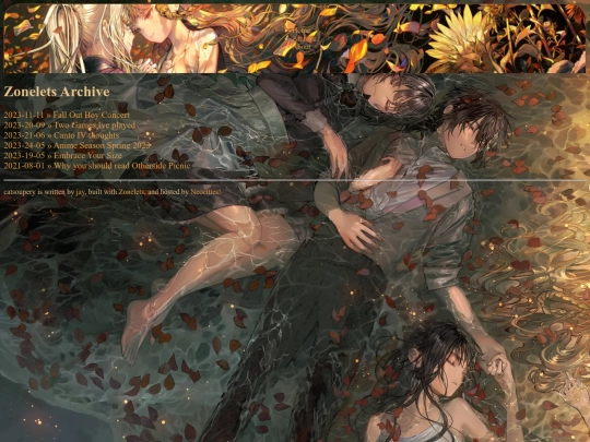 archive screenshot