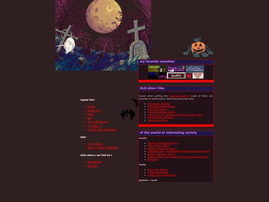 links screenshot