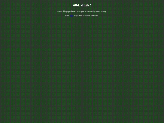 not_found screenshot