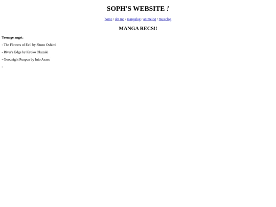 mangarecs screenshot