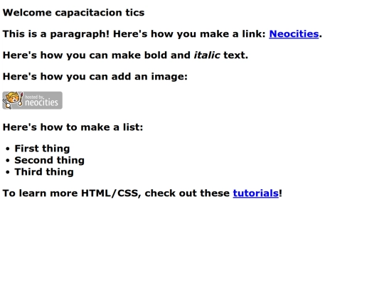 index screenshot