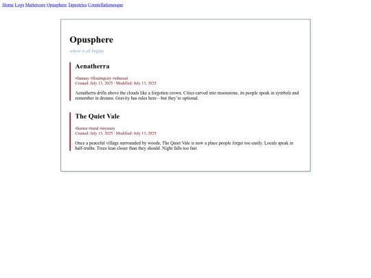opusphere screenshot