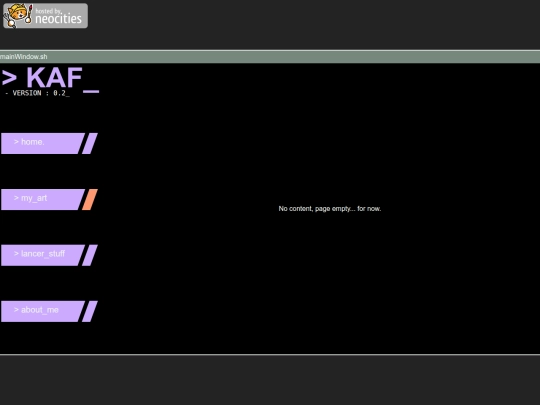 art_blog screenshot