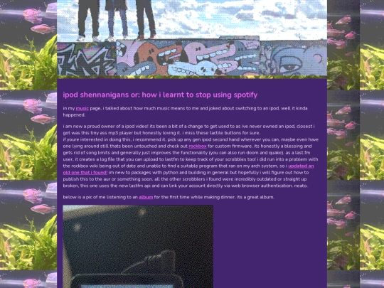 ipod screenshot