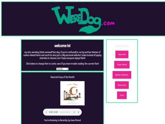 testing screenshot