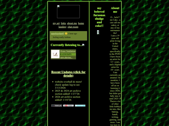 aboutme screenshot