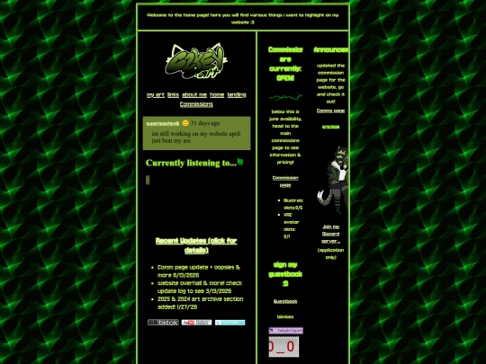 home screenshot