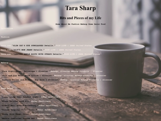 project/references screenshot