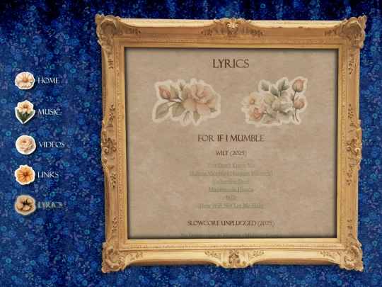 lyrics screenshot