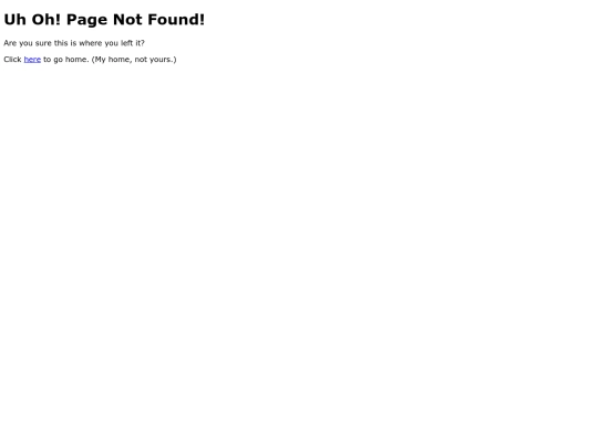 not_found screenshot