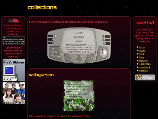 collections screenshot