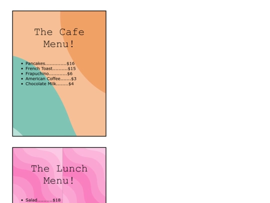 MenuRestaurant screenshot