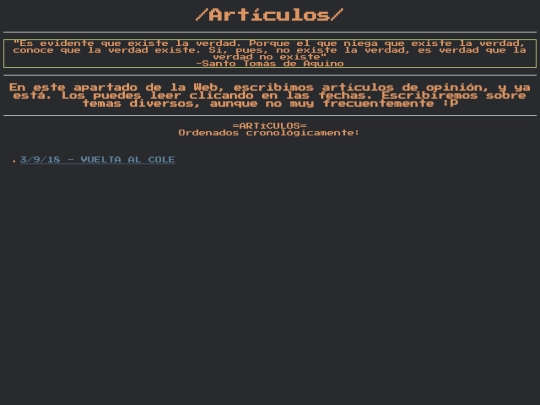 articles screenshot
