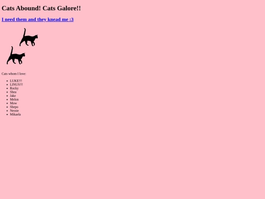 cats screenshot