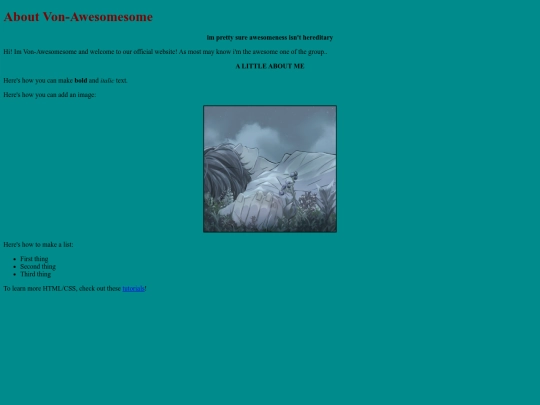 Von-Awesomesome screenshot