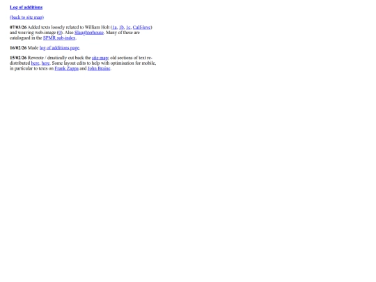 sitelog screenshot