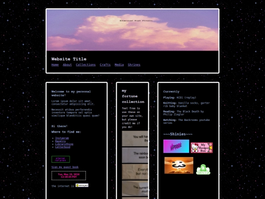 fortunes screenshot