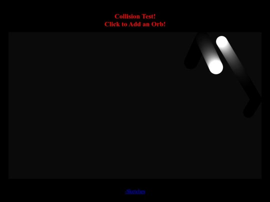 collisiontest screenshot