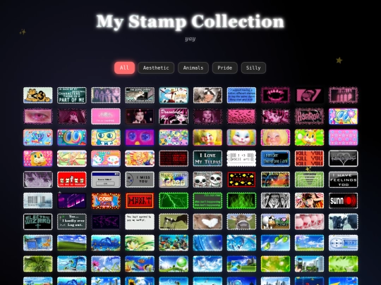 stamps screenshot