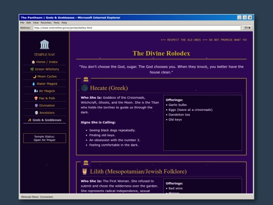 deities screenshot
