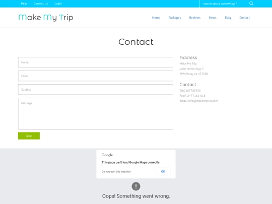 contact screenshot