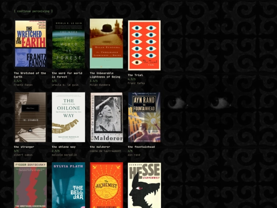 books screenshot