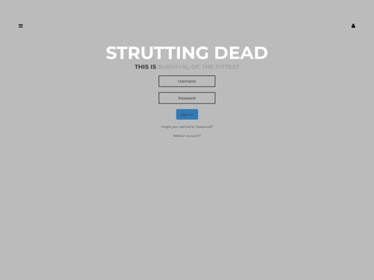 site/signin screenshot