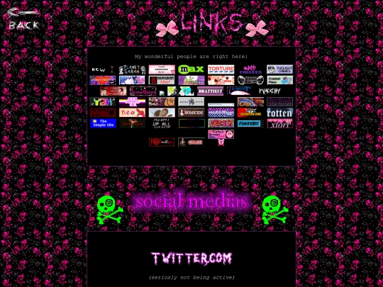 links screenshot