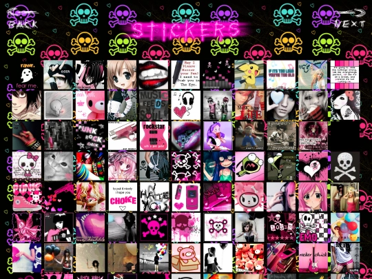 stickers screenshot