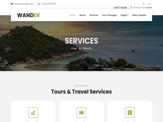 service screenshot