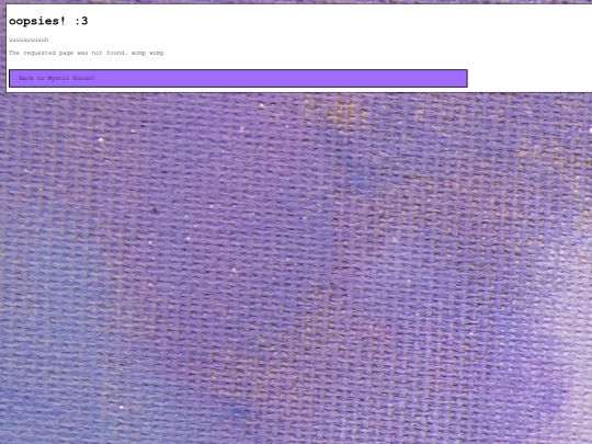 not_found screenshot