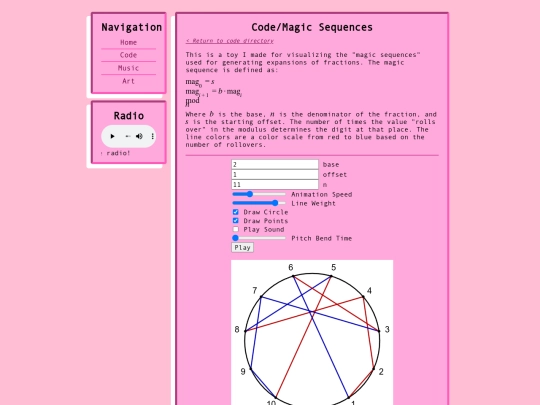 code/magic-sequences screenshot