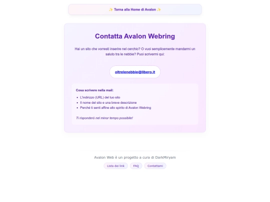 contatti screenshot