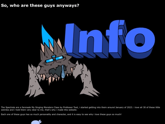 Info screenshot