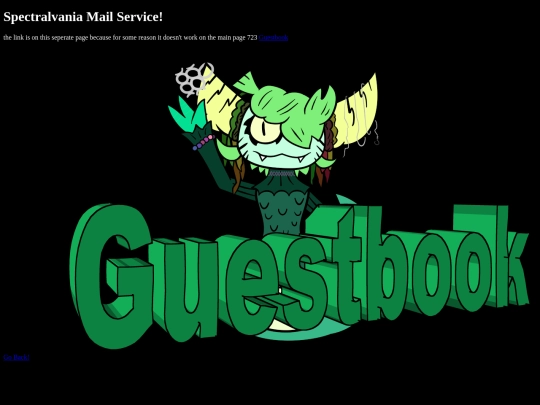 guestbook screenshot