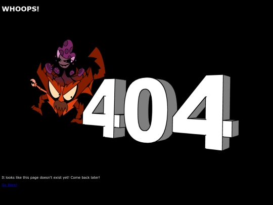 not_found screenshot