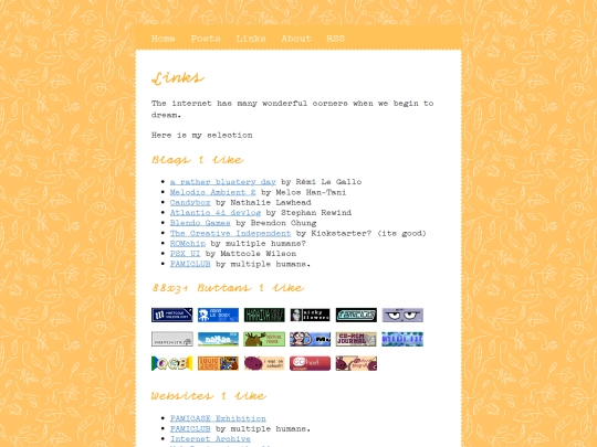 pages/links screenshot