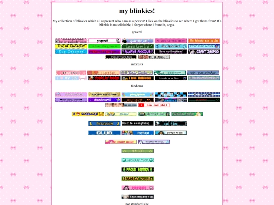 about/blinkies screenshot