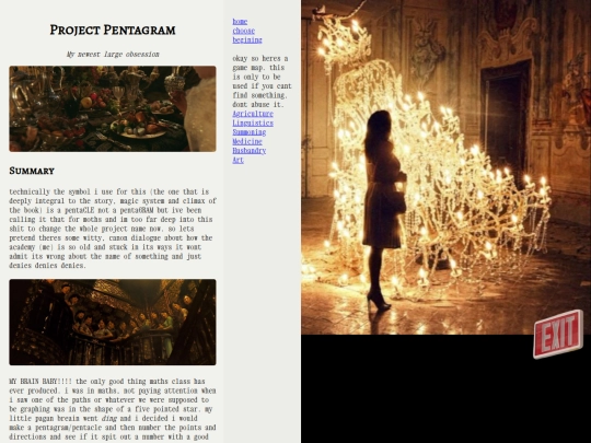 nav bar pages/projects/pentgame/pent screenshot